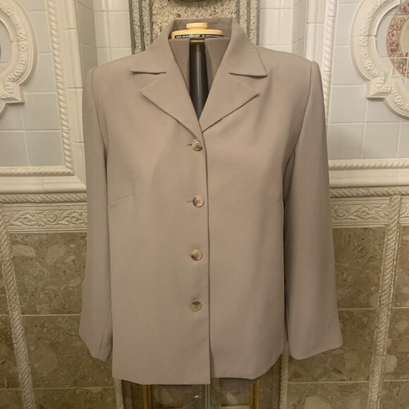 Preston & York. Size 16W. Professional Lined Long Sleeve Button Up Jacket. DD - Picture 1 of 5